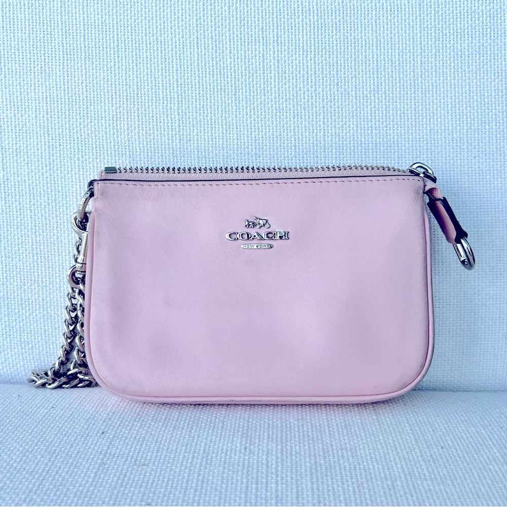 Coach Light Pink Wristlet
